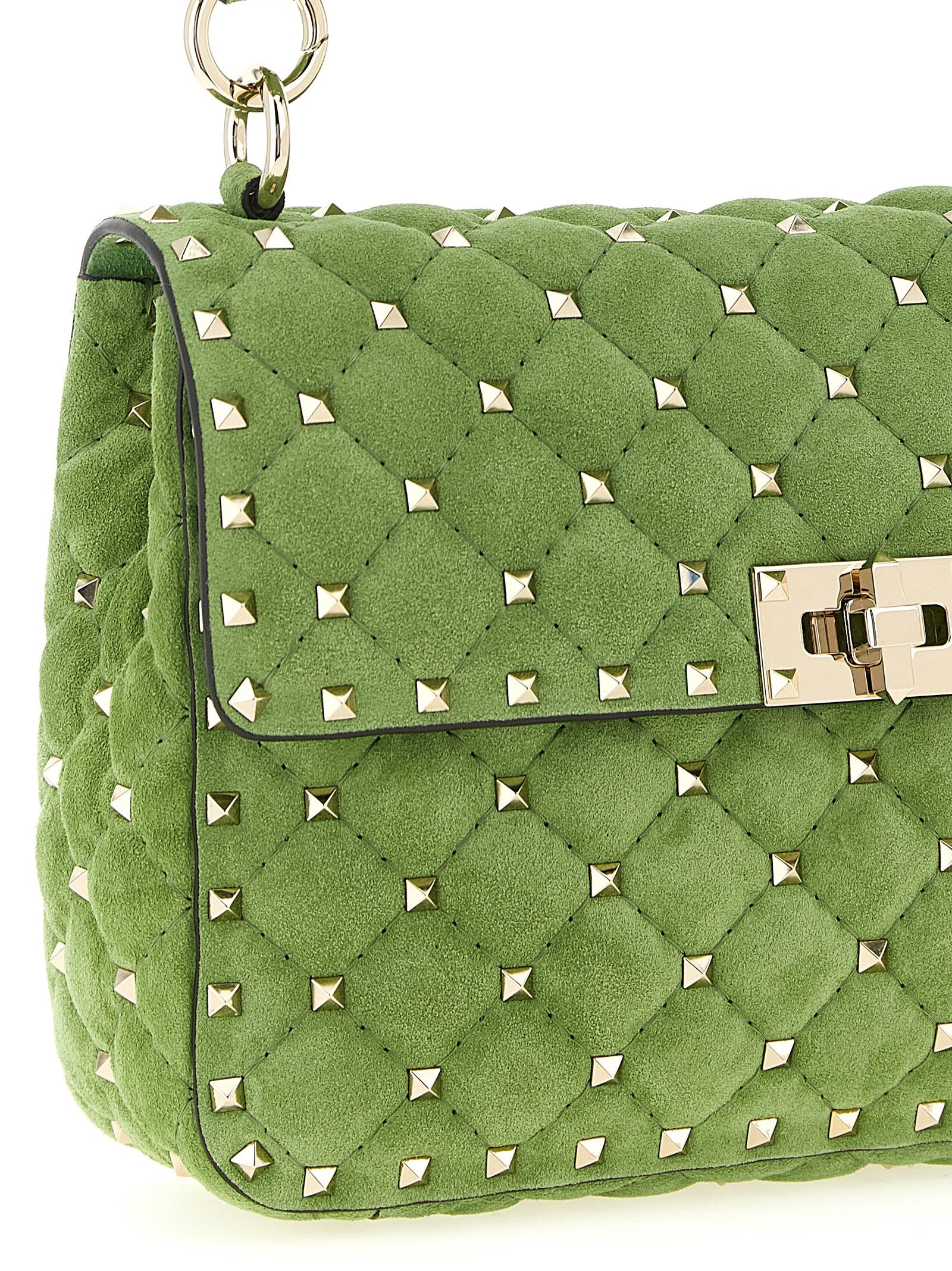 Valentino Garavani Bicolor Calfskin Shoulder Bag