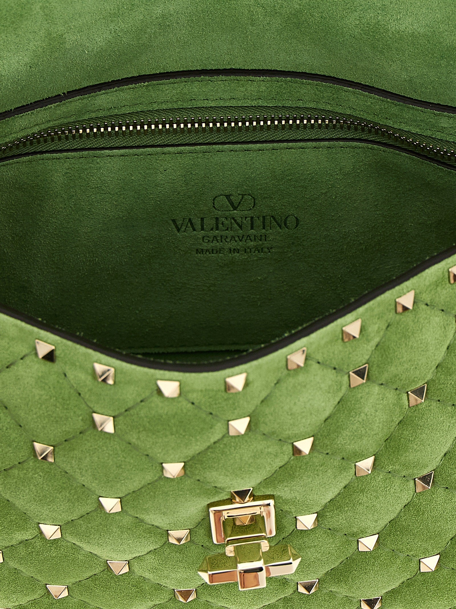 Valentino Garavani Bicolor Calfskin Shoulder Bag