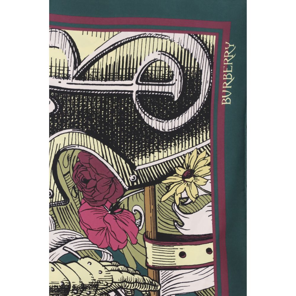 Burberry Bicolor Silk Scarf