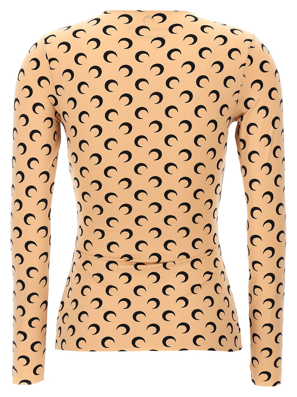 Marine Serre Beige Polyamide Pattern Shirt