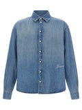 Jacquemus Blue Cotton Blouse