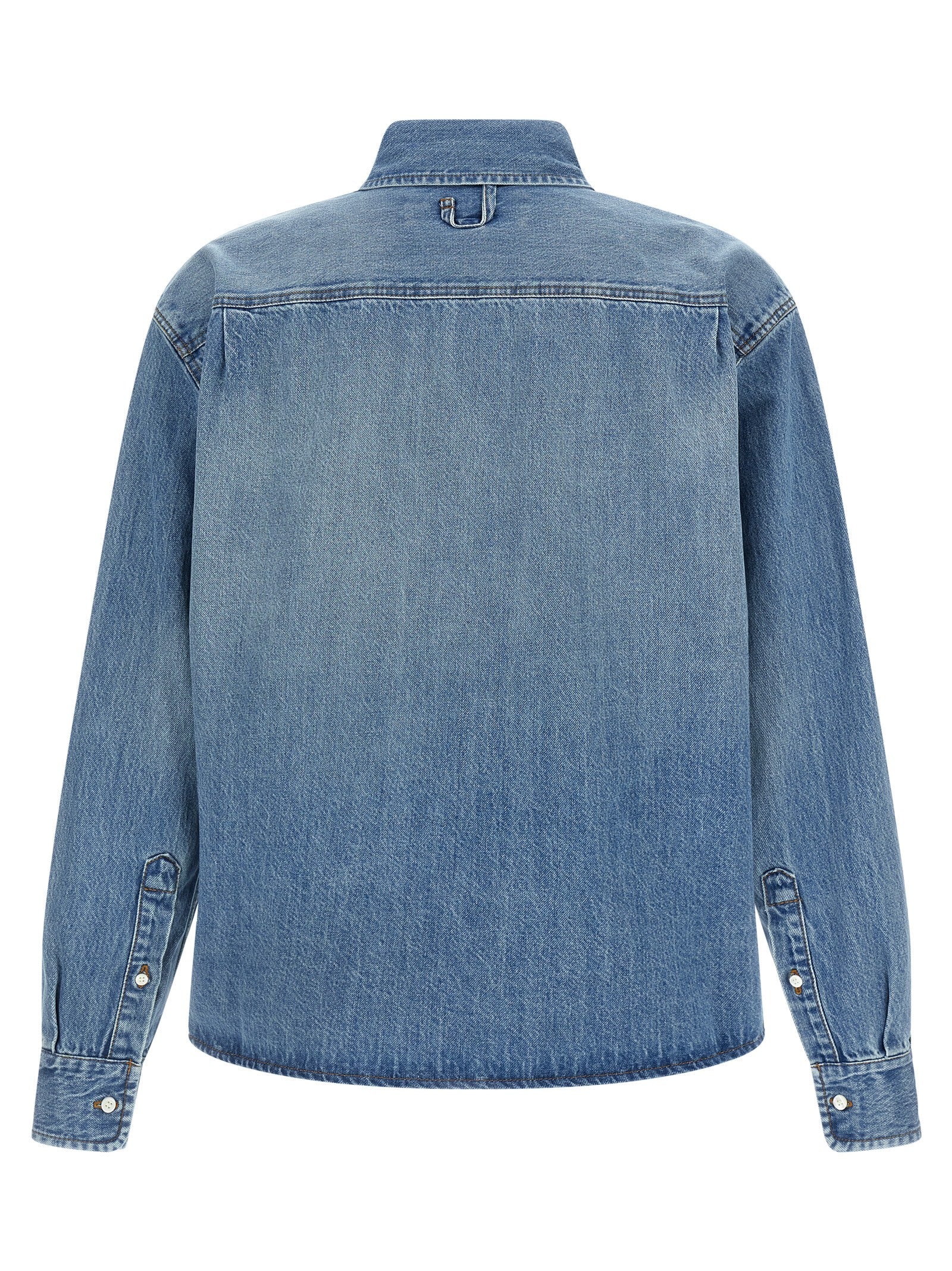 Jacquemus Blue Cotton Blouse
