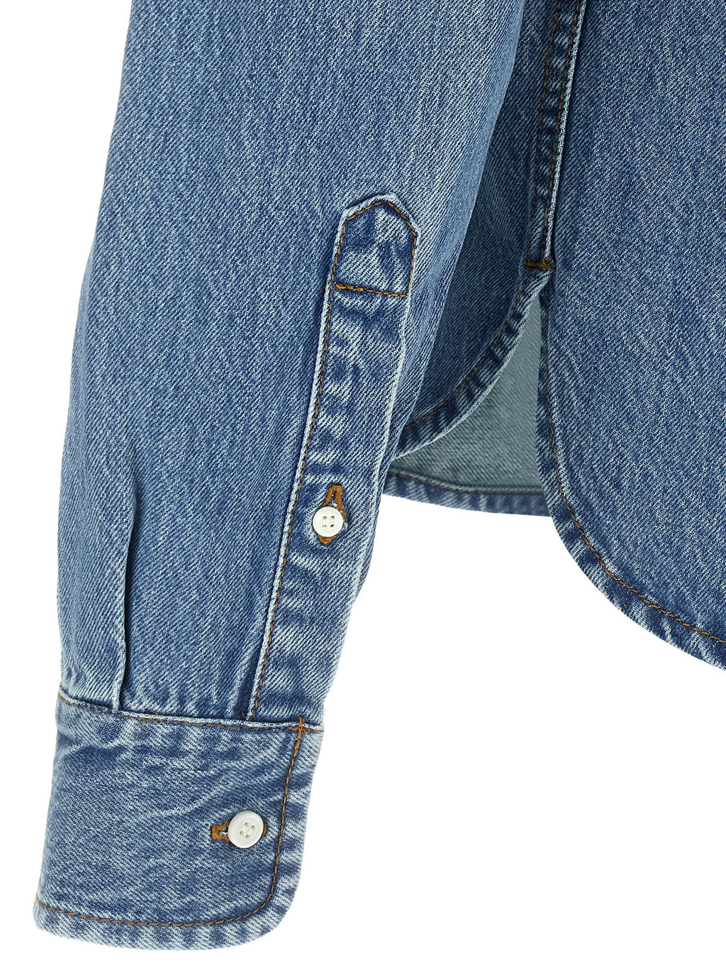 Jacquemus Blue Cotton Blouse
