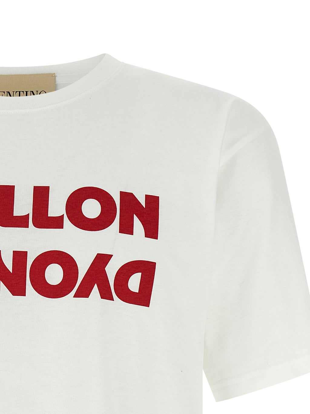 Valentino Garavani White Cotton T-Shirt