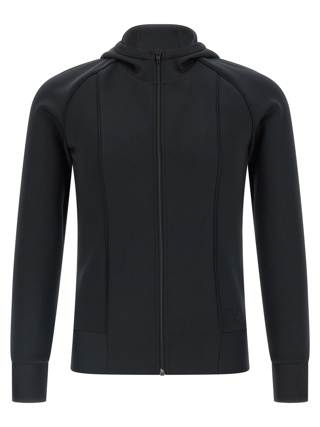 Valentino Garavani Black Polyester Sweatshirt