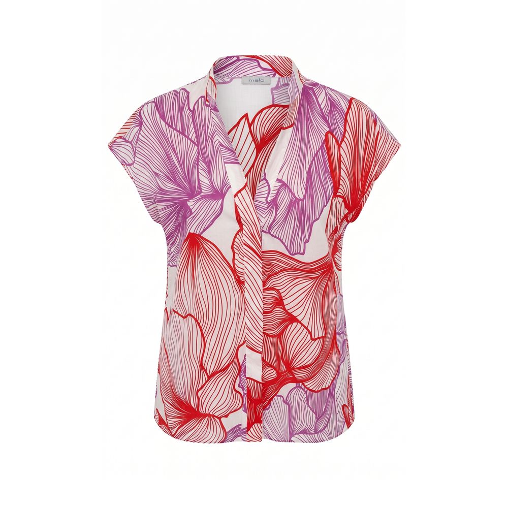 Malo Red Cotton Women Shirt