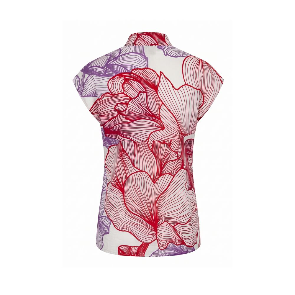 Malo Red Cotton Women Shirt