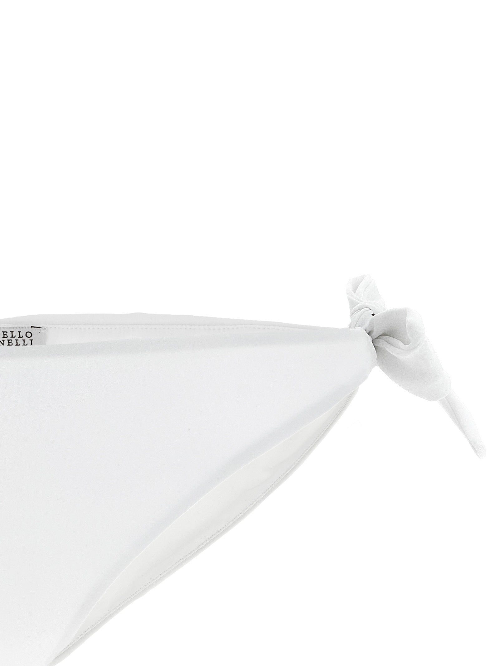 Brunello Cucinelli White Polyamide Swim Briefs