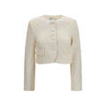 Self-Portrait Beige Polyester Full-Length Jacket