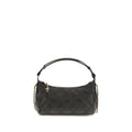 Tory Burch Black Lamb Ovis Aries Aries Clutch Bag