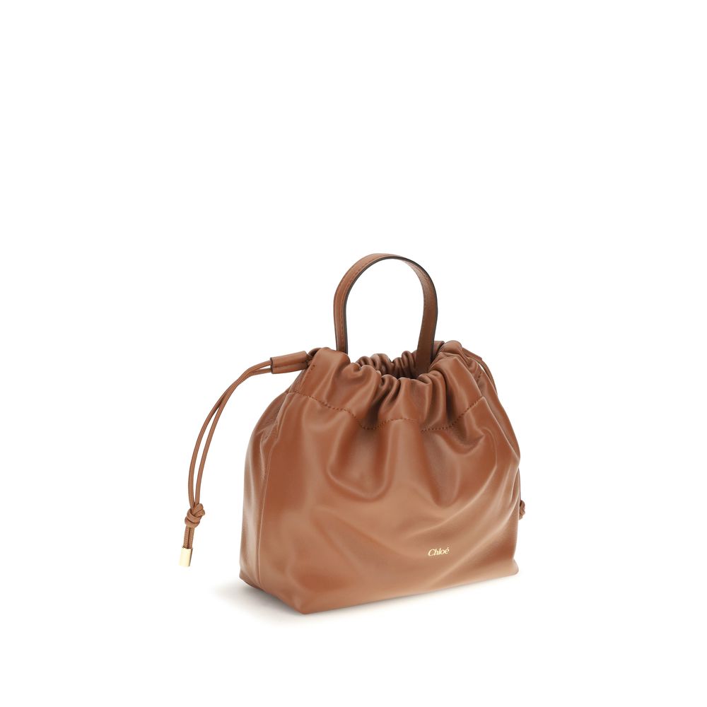 Chloé Brown Lamb Ovis Aries Aries Shoulder Bag