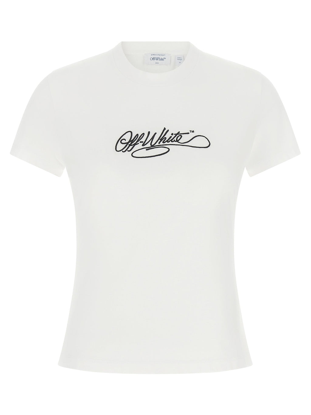Off-White White Cotton T-Shirt