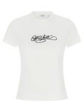 Off-White White Cotton T-Shirt