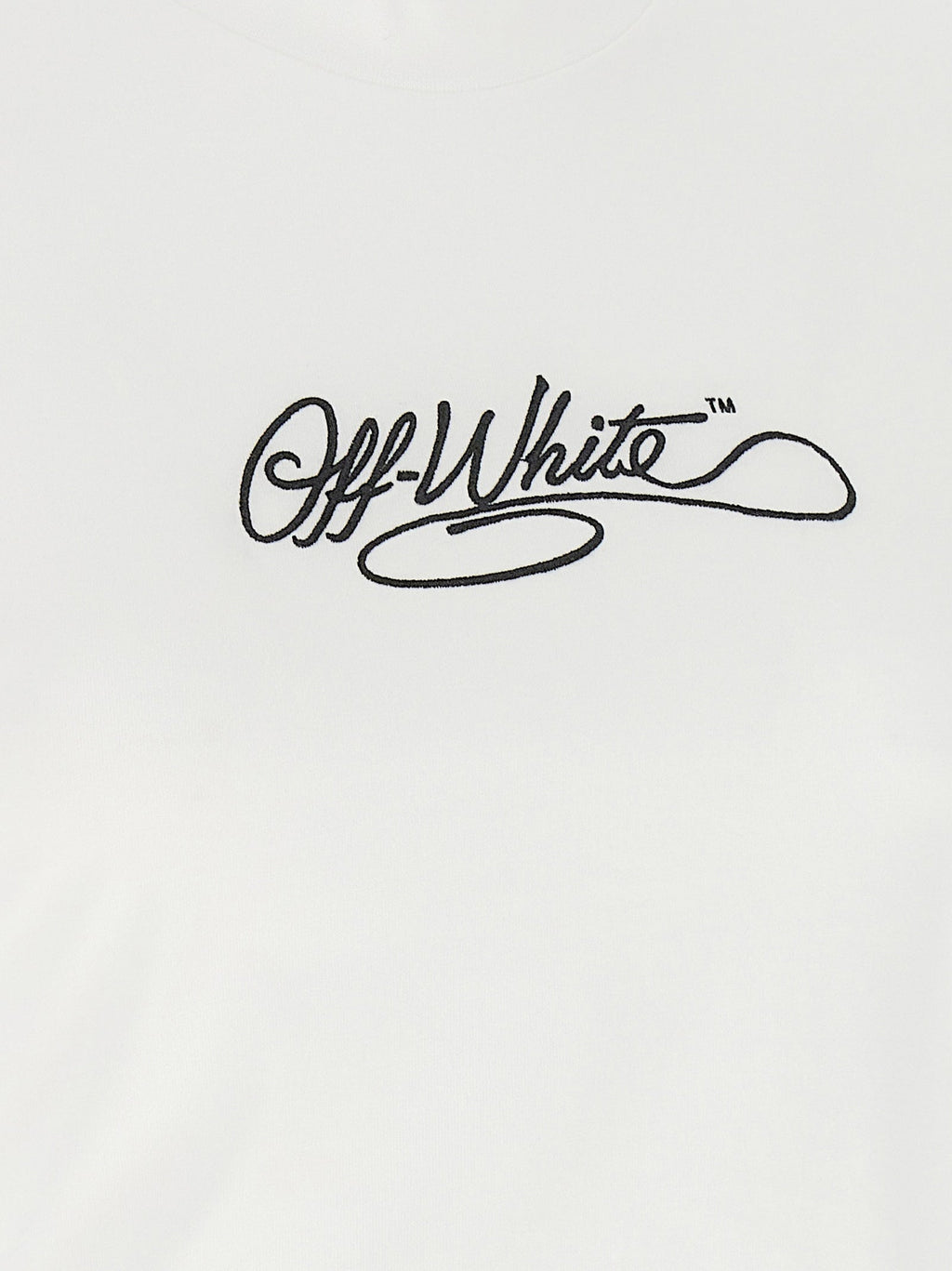 Off-White White Cotton T-Shirt