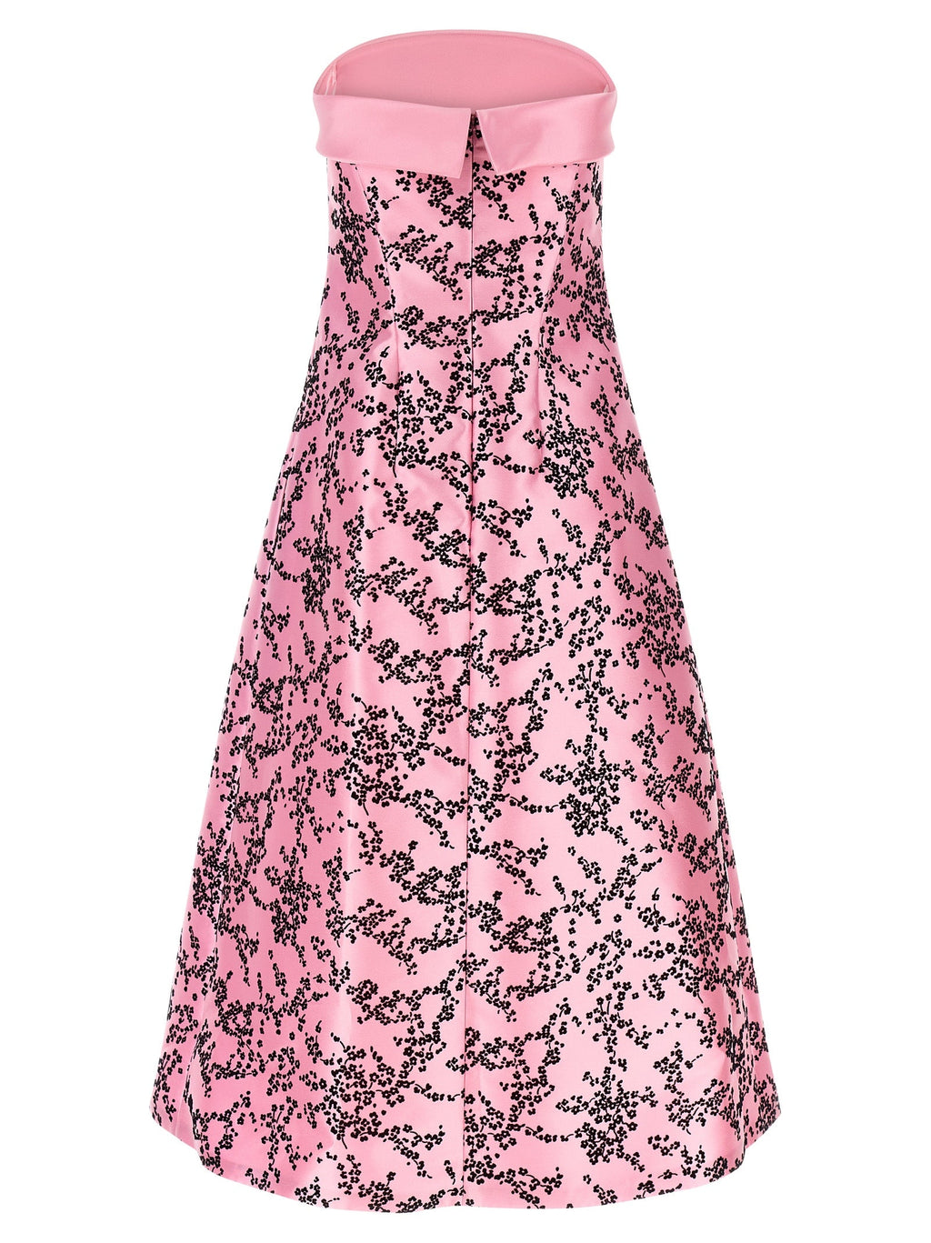 Alberta Ferretti Multicolor Polyester Midi Dress