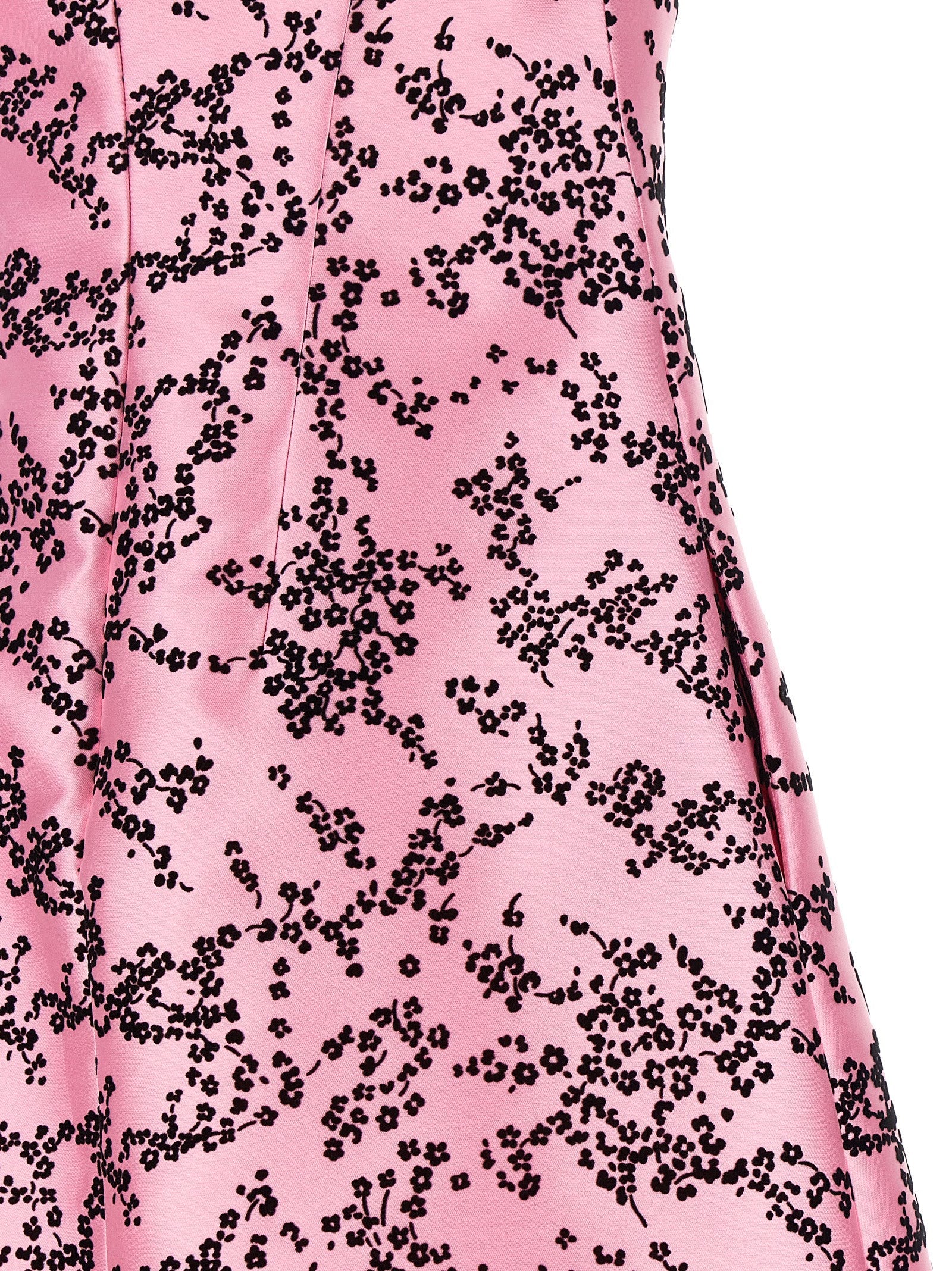 Alberta Ferretti Multicolor Polyester Midi Dress