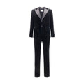 Ferragamo Black Cotton Tuxedo