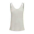 Brunello Cucinelli Beige Silk Blouse