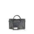 Balenciaga Gray Lamb Ovis Aries Aries Handbag