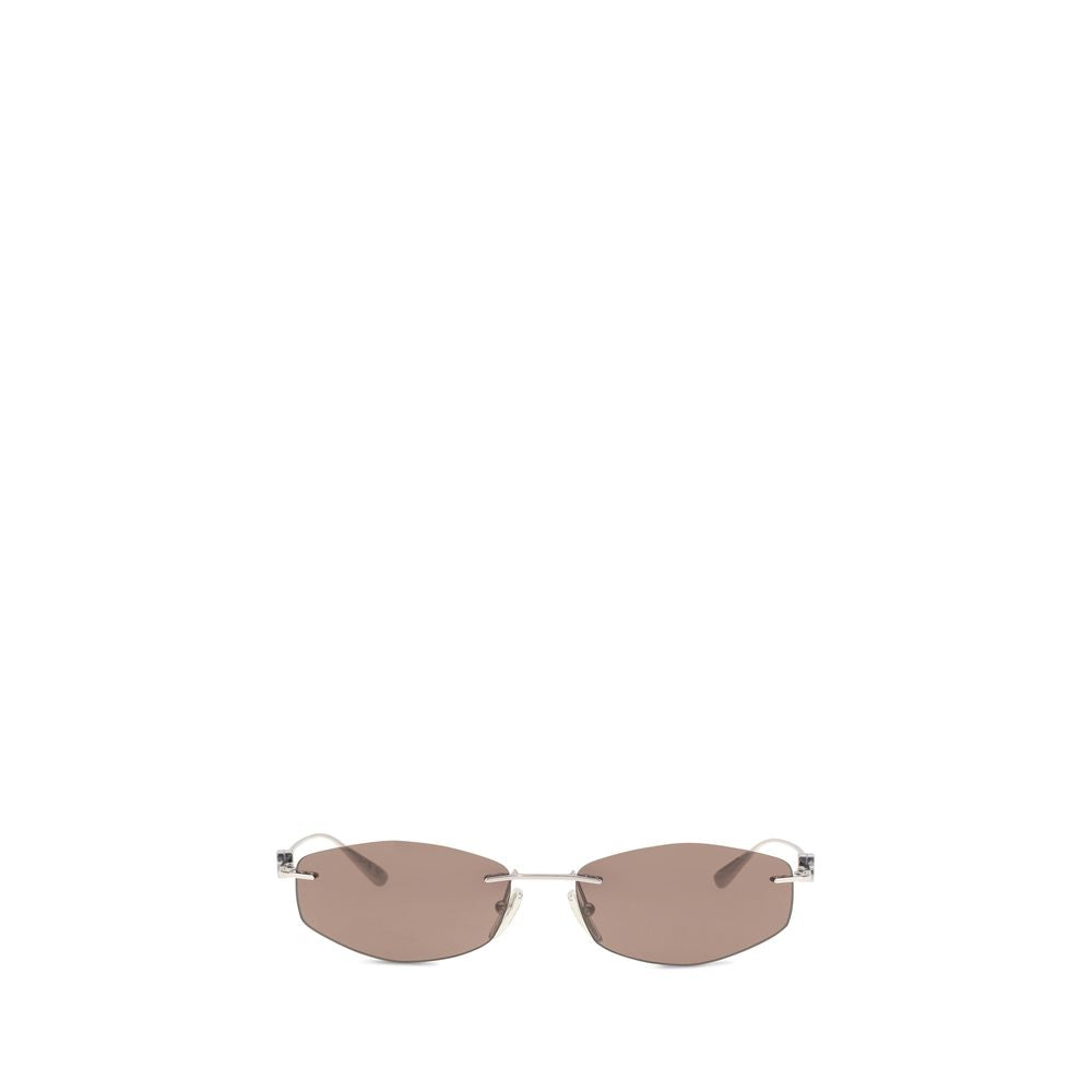 Balenciaga Silver Metal Sunglasses