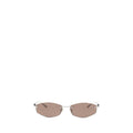 Balenciaga Silver Metal Sunglasses