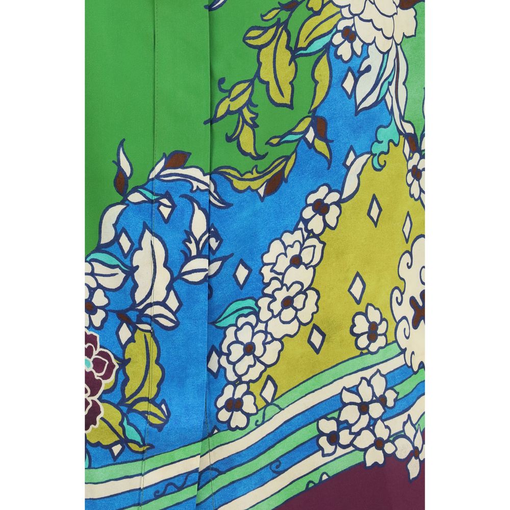 Alemais Multicolor Silk Pattern Shirt