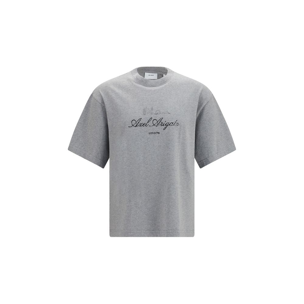 Axel Arigato Gray Cotton T-Shirt