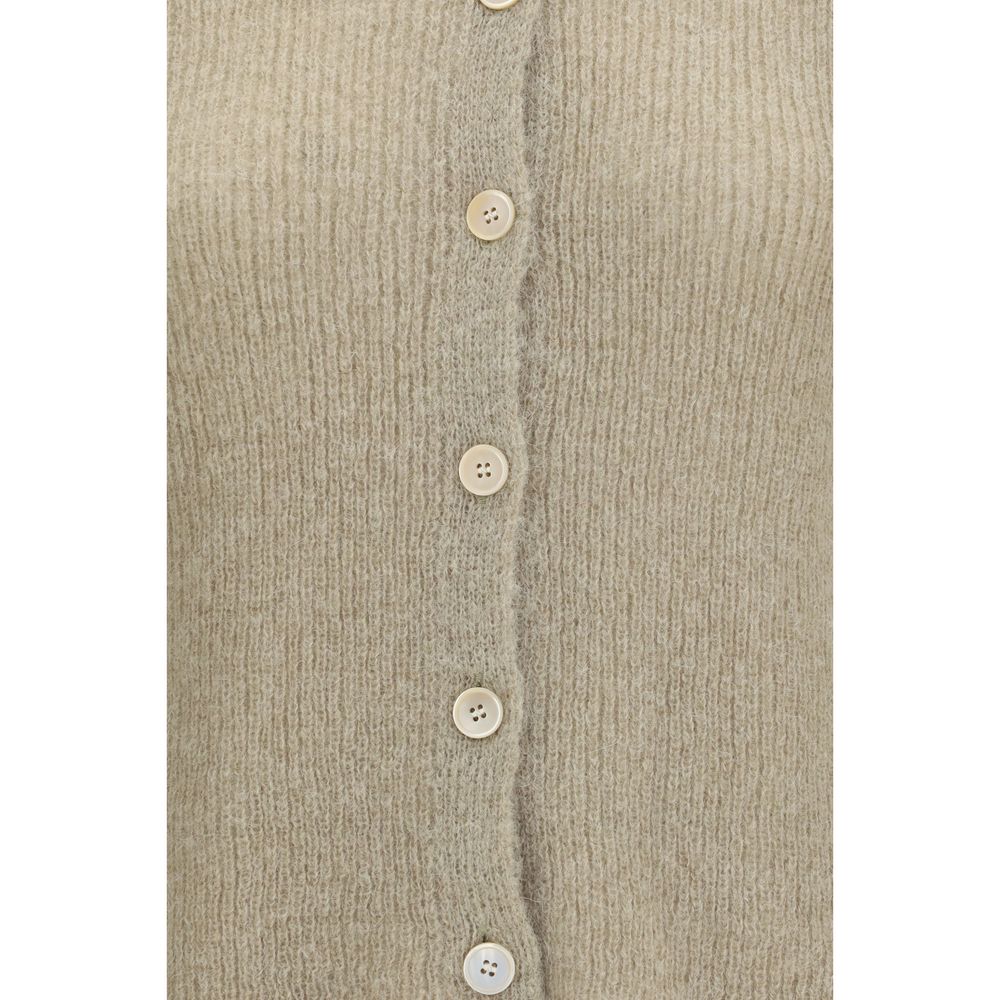 Our Legacy Beige Alpaca Vicugna Pacos Polo Shirt