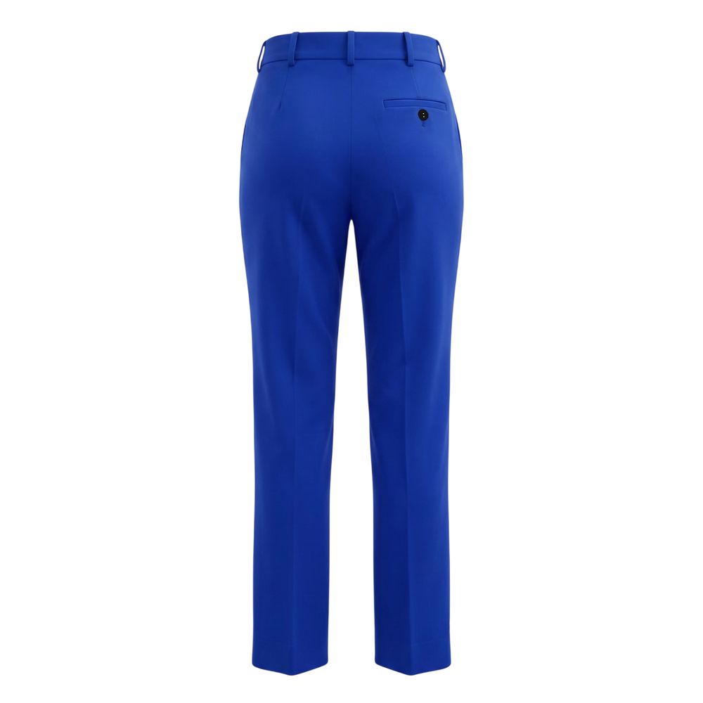 Malo Blue Wool Women Pant