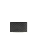 Gucci Black Cotton Clutch Bag