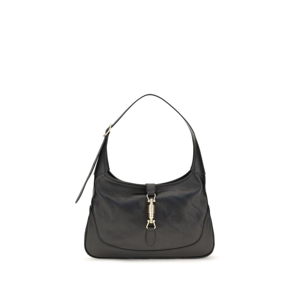 Gucci Black Goatskin Shoulder Bag