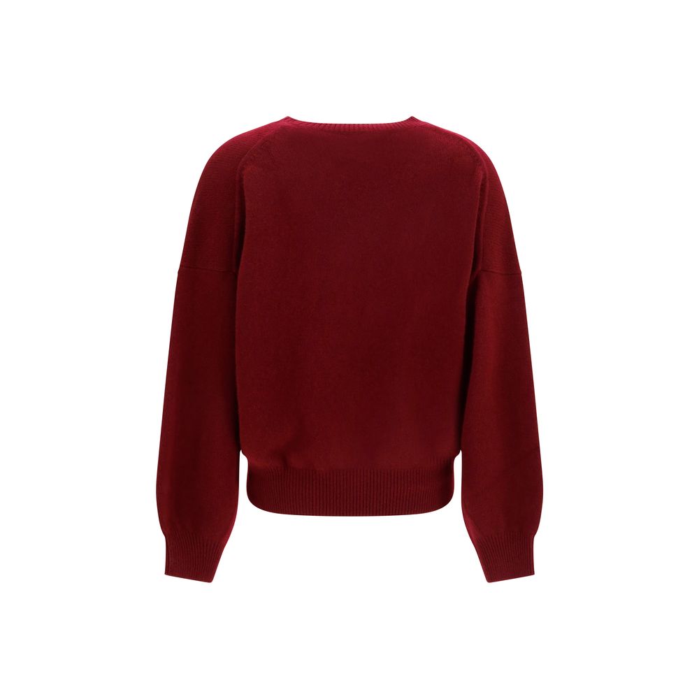 Lisa Yang Bordeaux Cashmere Sweater Lisa Yang
