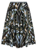 Emilio Pucci Multicolor Silk Midi Skirt Emilio Pucci
