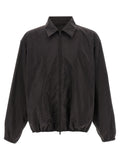SSSTEIN Brown Silk Shell Jacket