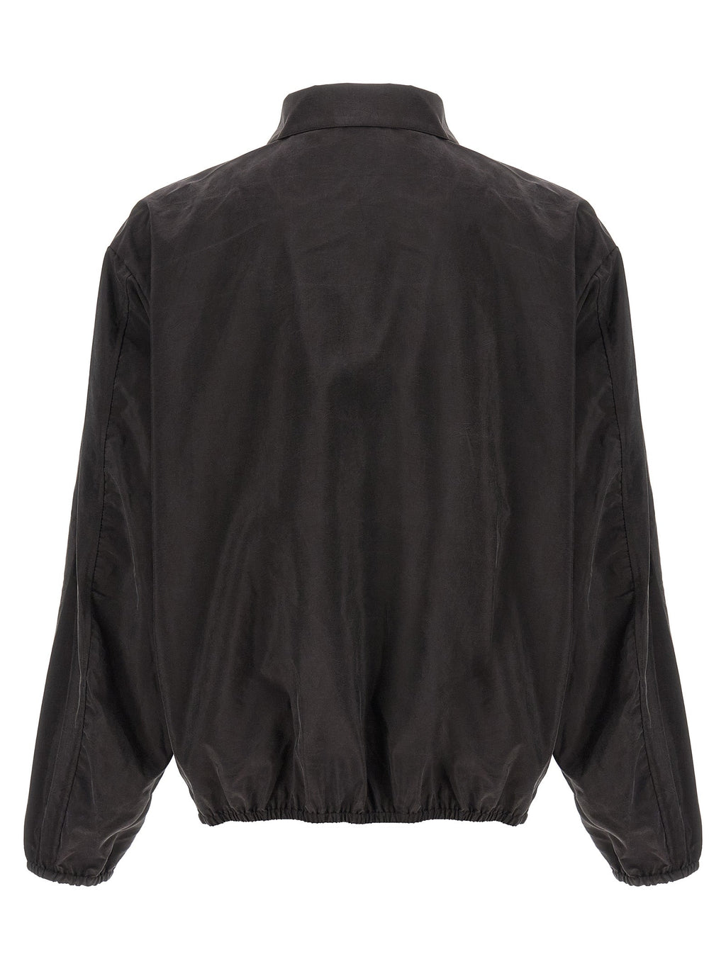 SSSTEIN Brown Silk Shell Jacket