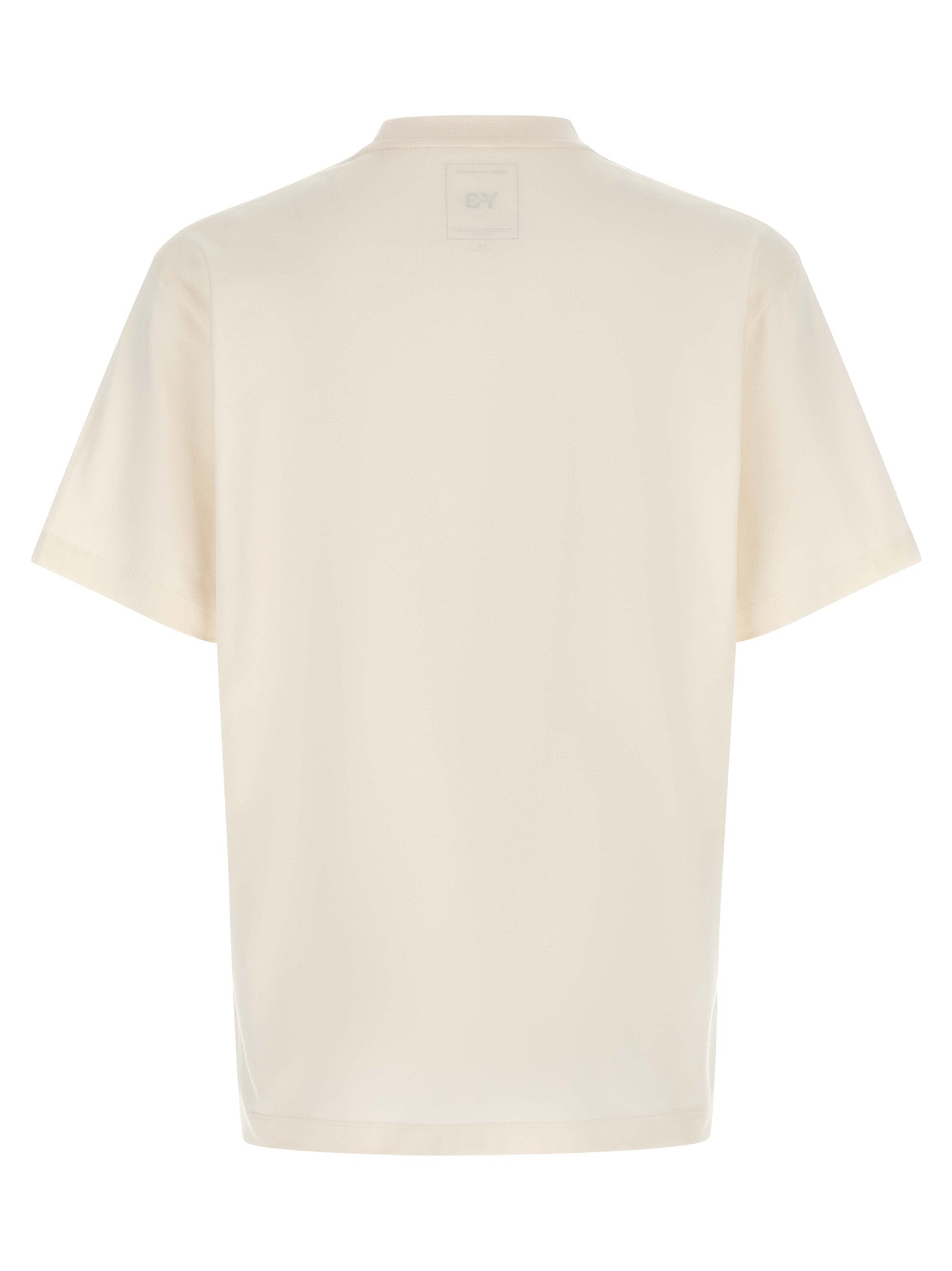 Y-3 White Cotton T-Shirt