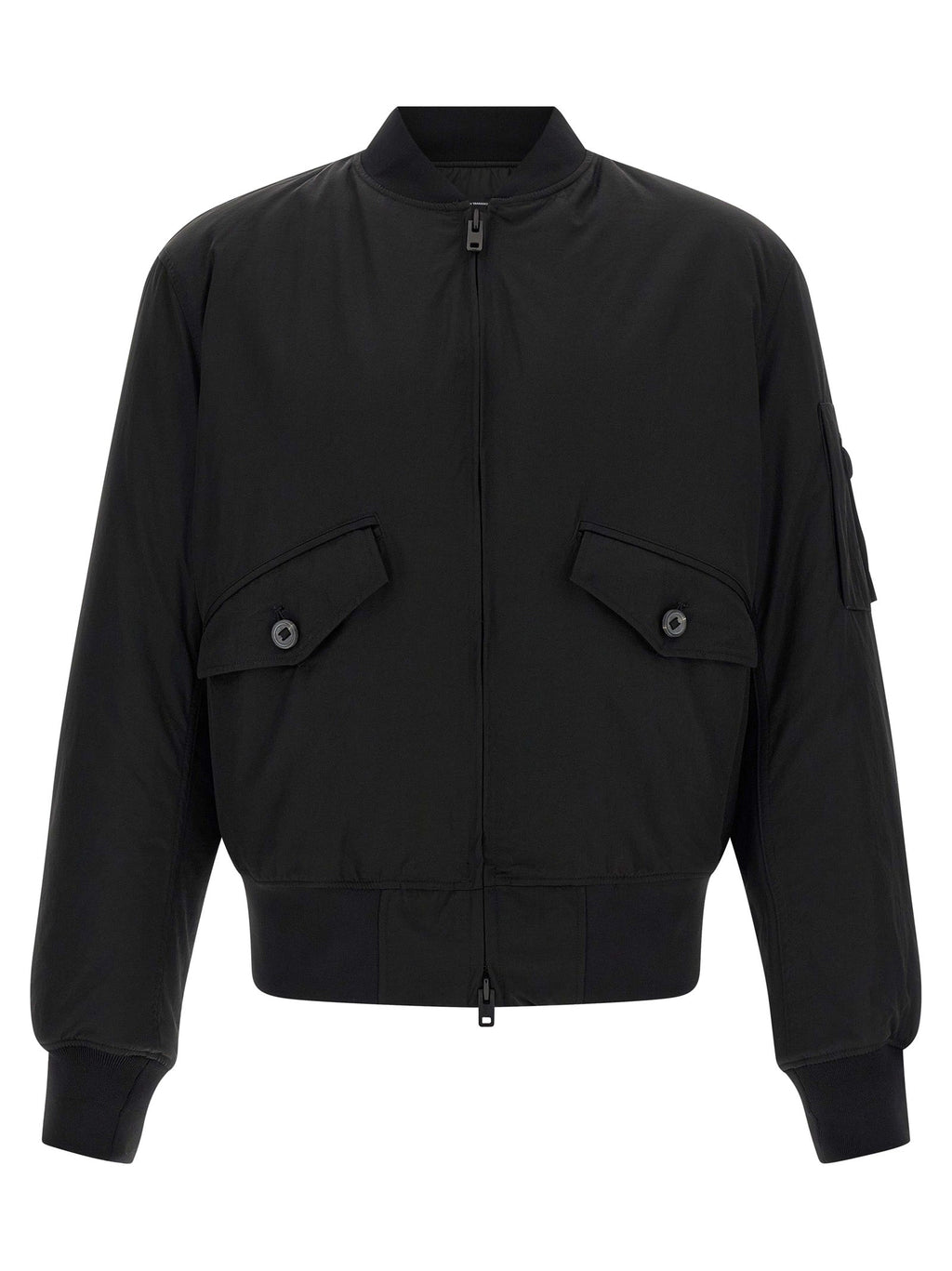 Y-3 Black Polyamide Bomber