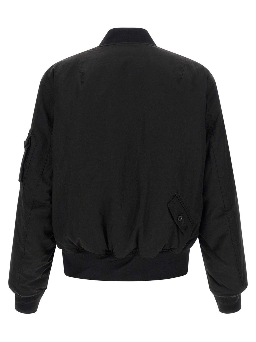 Y-3 Black Polyamide Bomber
