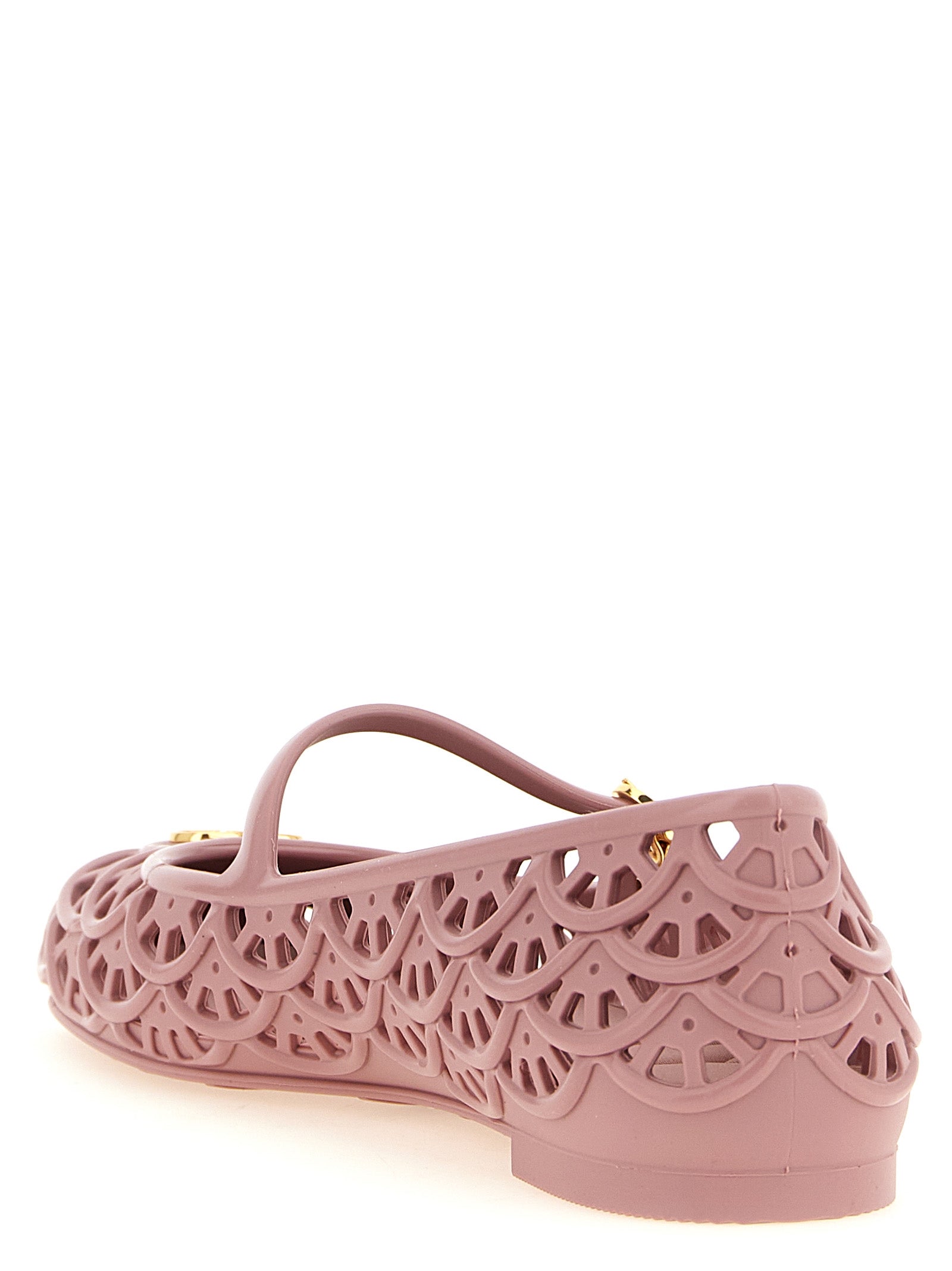 Valentino Garavani Multicolor Polyvinyl Ballet Flats