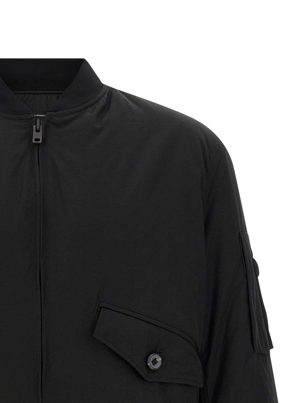 Y-3 Black Polyamide Bomber