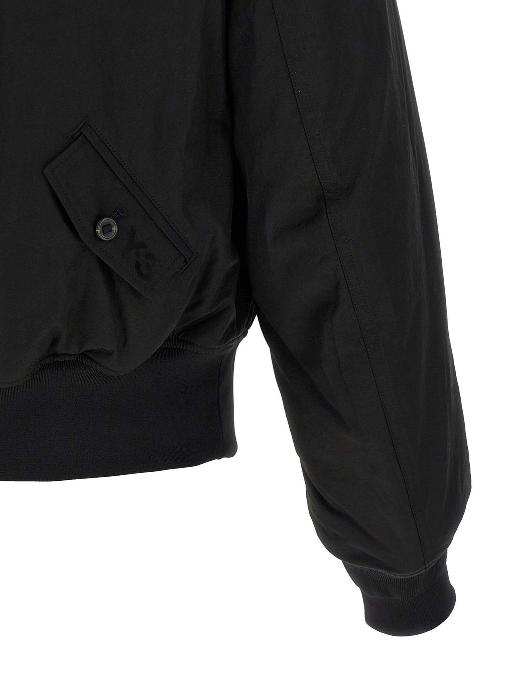 Y-3 Black Polyamide Bomber