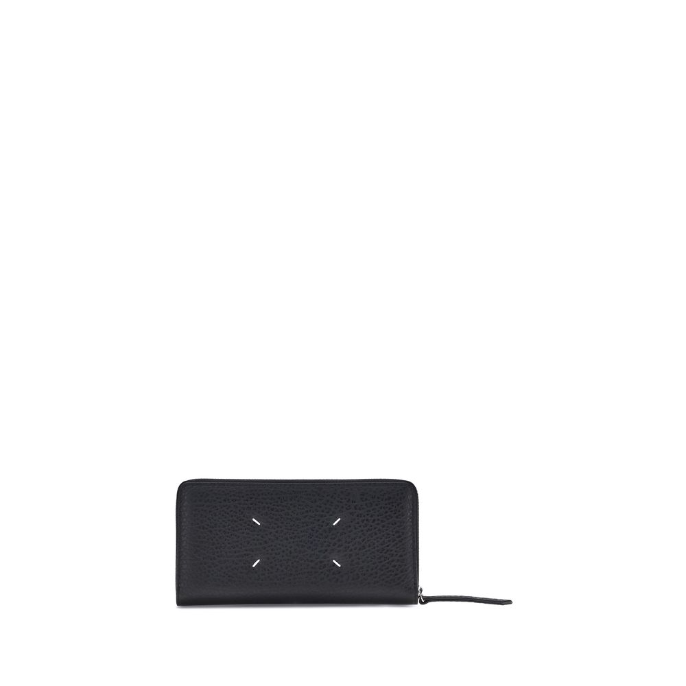 Maison Margiela Black Calf Leather Bos Taurus Wallet