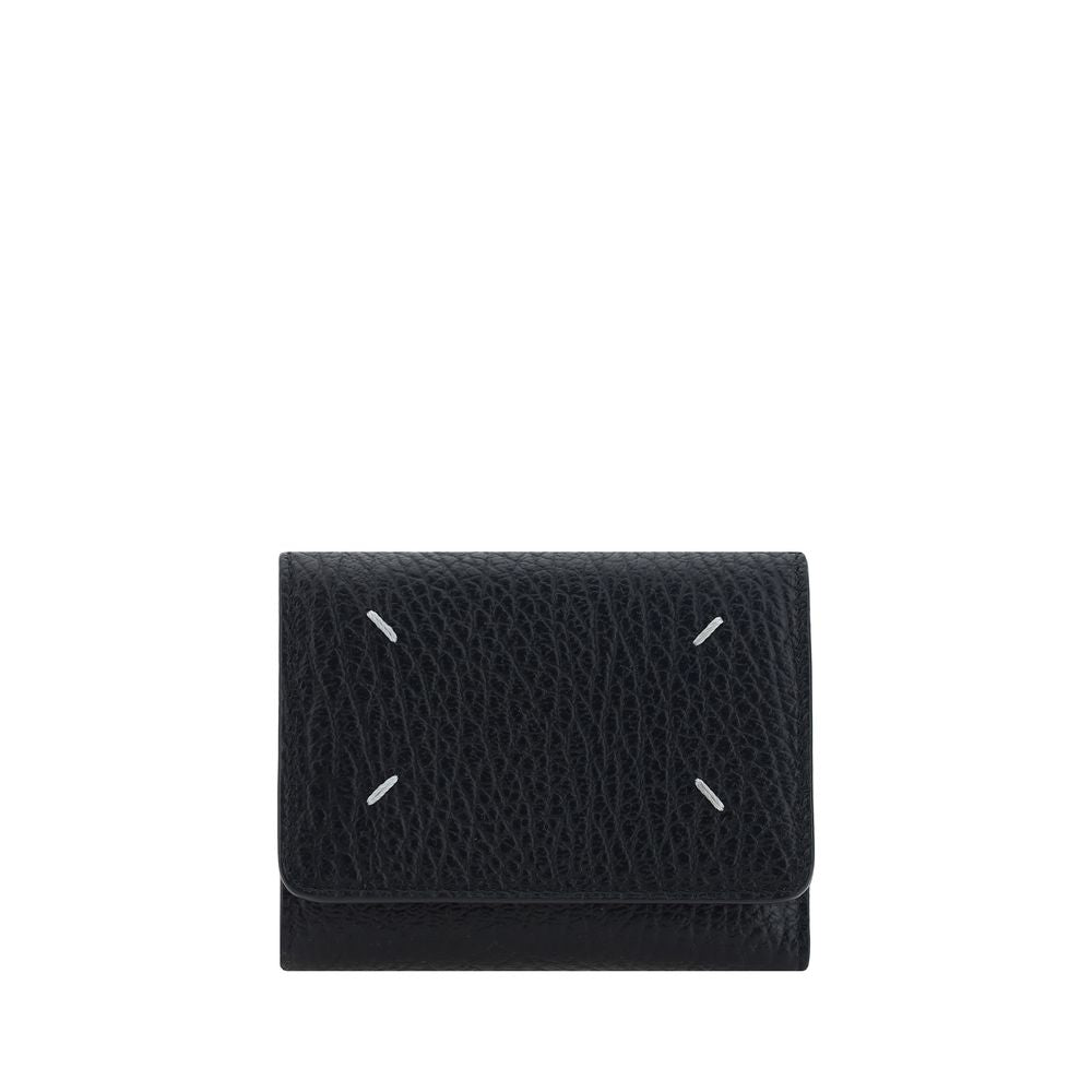 Maison Margiela Black Calf Leather Bos Taurus Wallet