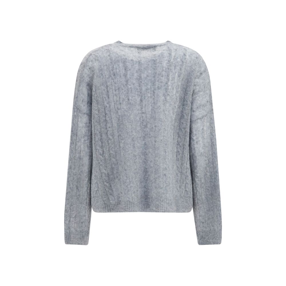 Lisa Yang Gray Cashmere Sweater Lisa Yang