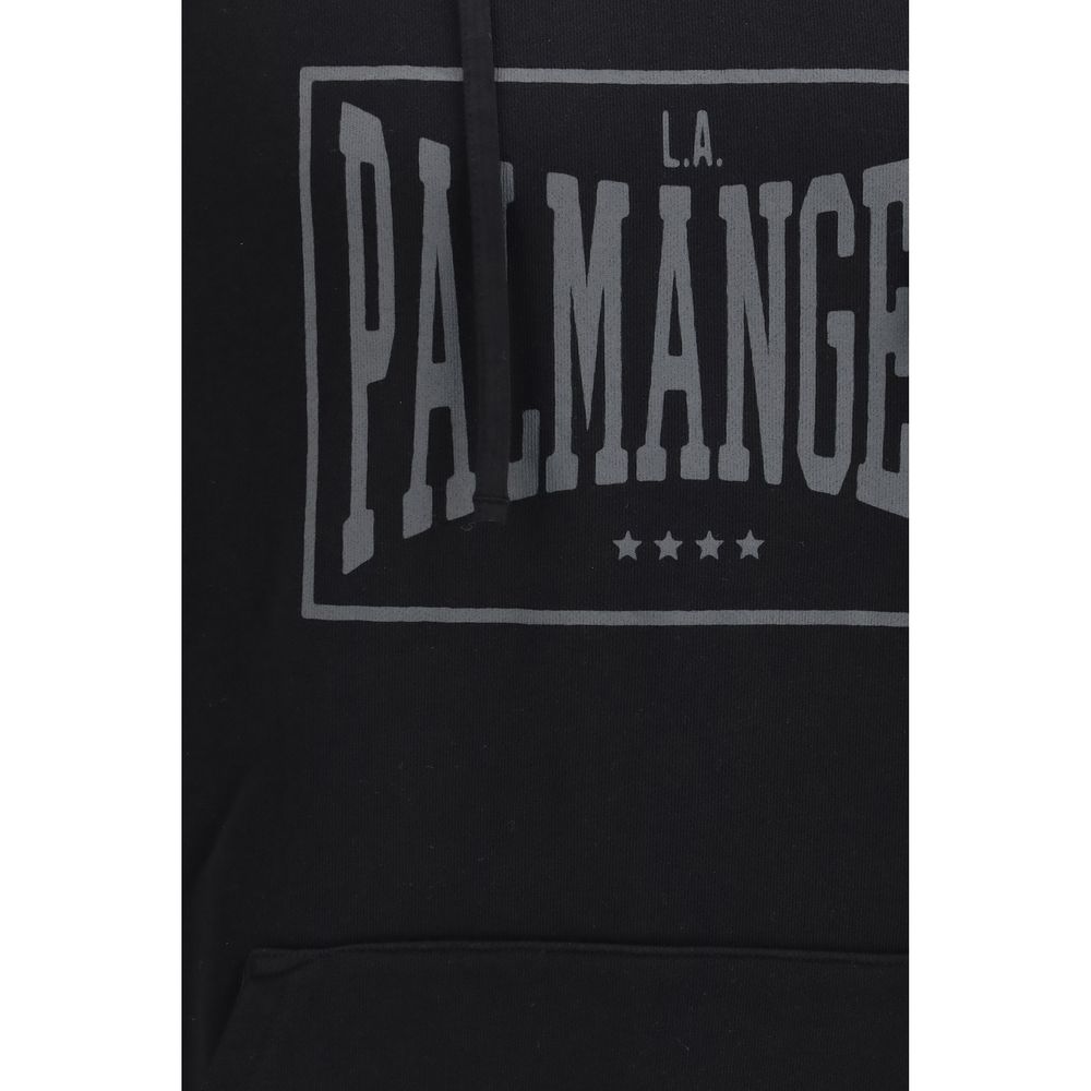Palm Angels Black Cotton Sweatshirt