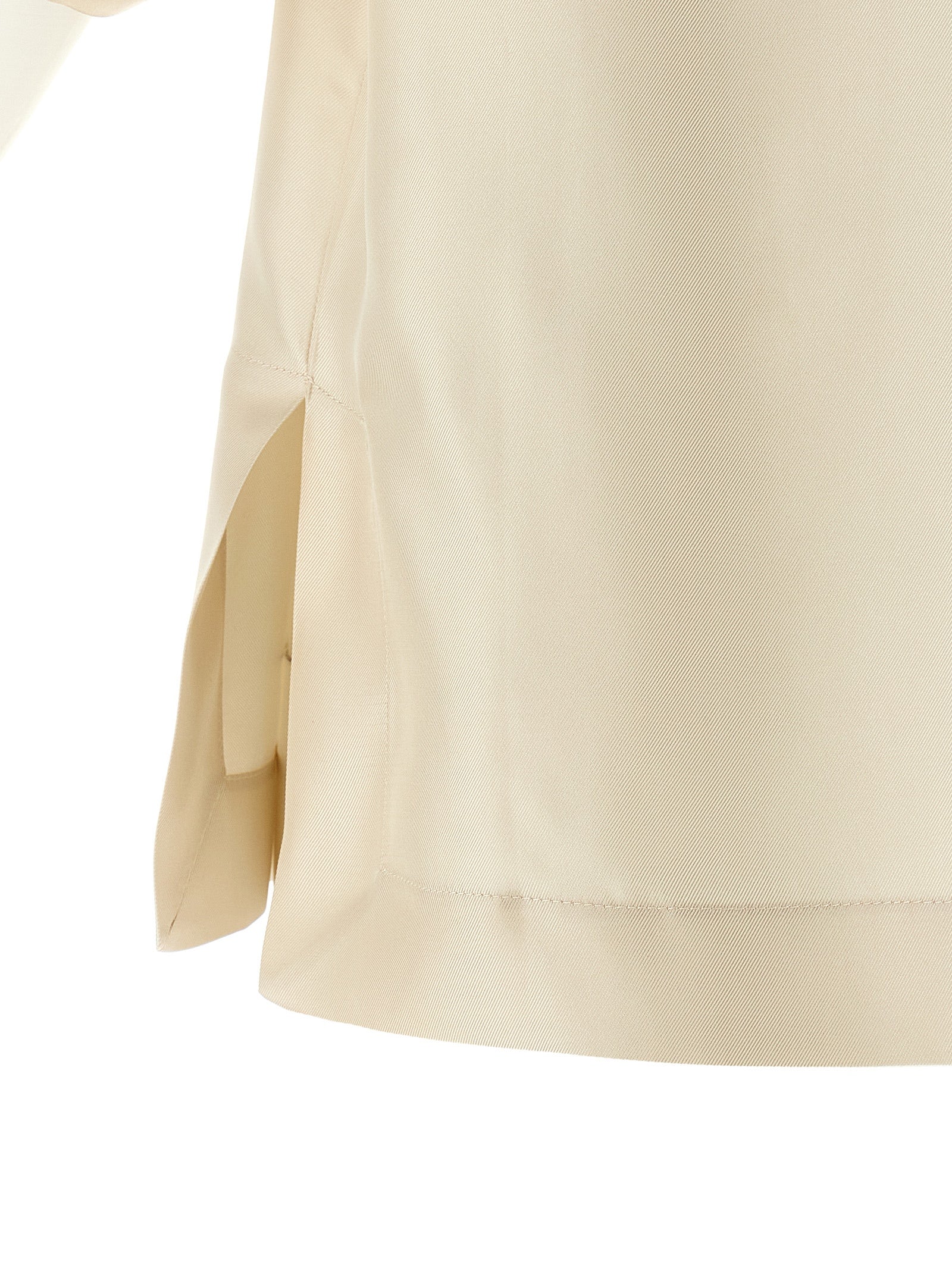 Loulou De Saison Beige Silk Blouse