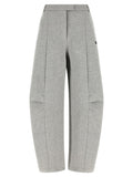 ROTATE BIRGER CHRISTENSEN Gray Viscose Cargo Pants