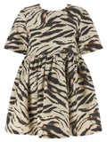 Ganni Multicolor Organic Cotton Short Dress