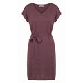 Malo Purple Silk Women Dress