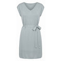 Malo Grey Silk Women Dress